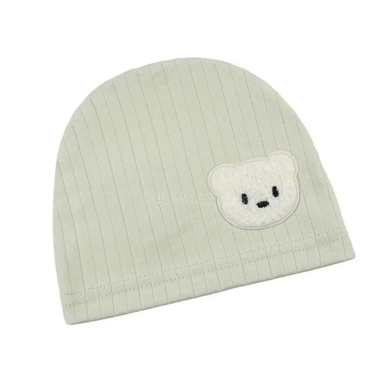 Newborns Nursing Caps for Infants 0-12 Months Breathable Cotton Fetal Hat Baby Hospital Hat Comfortable Bonnet Unsiex