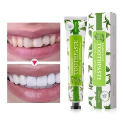 100g Natural Whitening Organic Whitening Lemon Mint Toothpaste Removing Yellowing and Bad Breath Fresh Breath Dental Cream