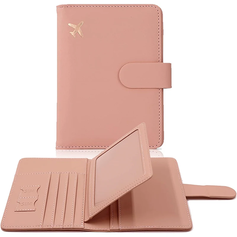 

PU Leather Passport Package RFID Multi-Card Multi-Function Passport Certificate Passport Cover