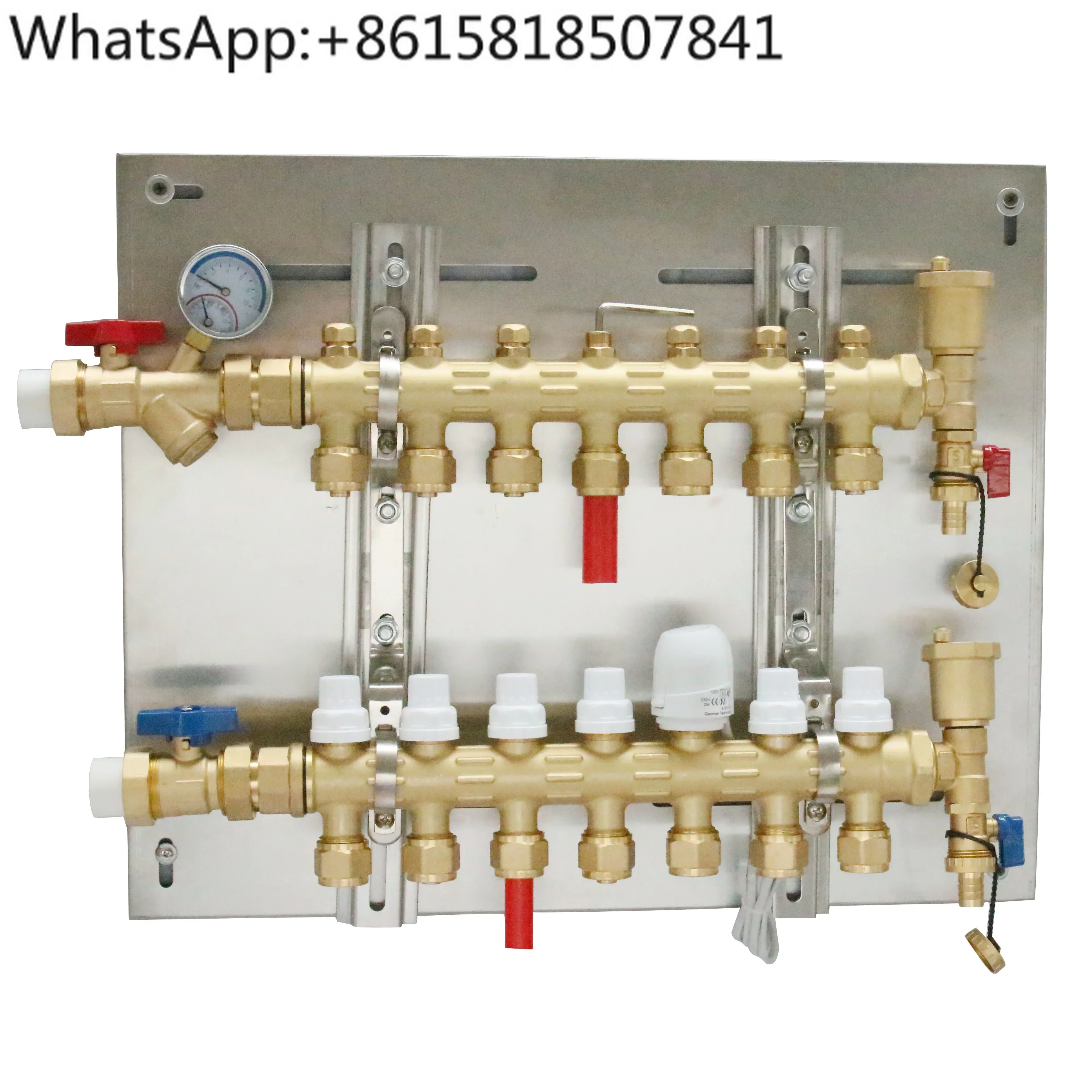

DN25 сепаратор воды для подогрева пола, бытовой цельномедный интеллектуальный водоотделитель 2345678, аксессуары для подогрева водяного пола