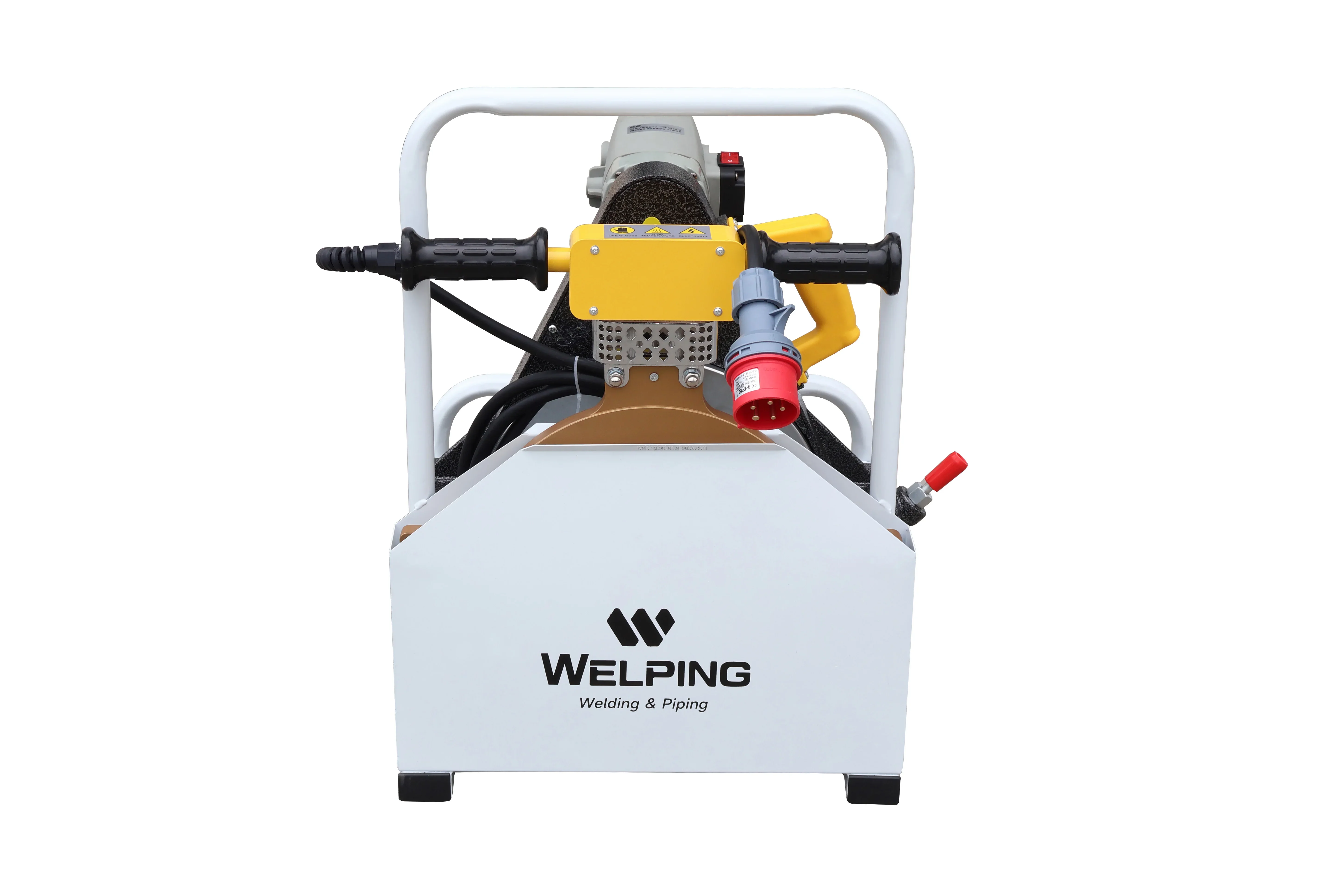 آلة توصيل الأنابيب المؤخرة HDPE الثقيلة 90-315 مم