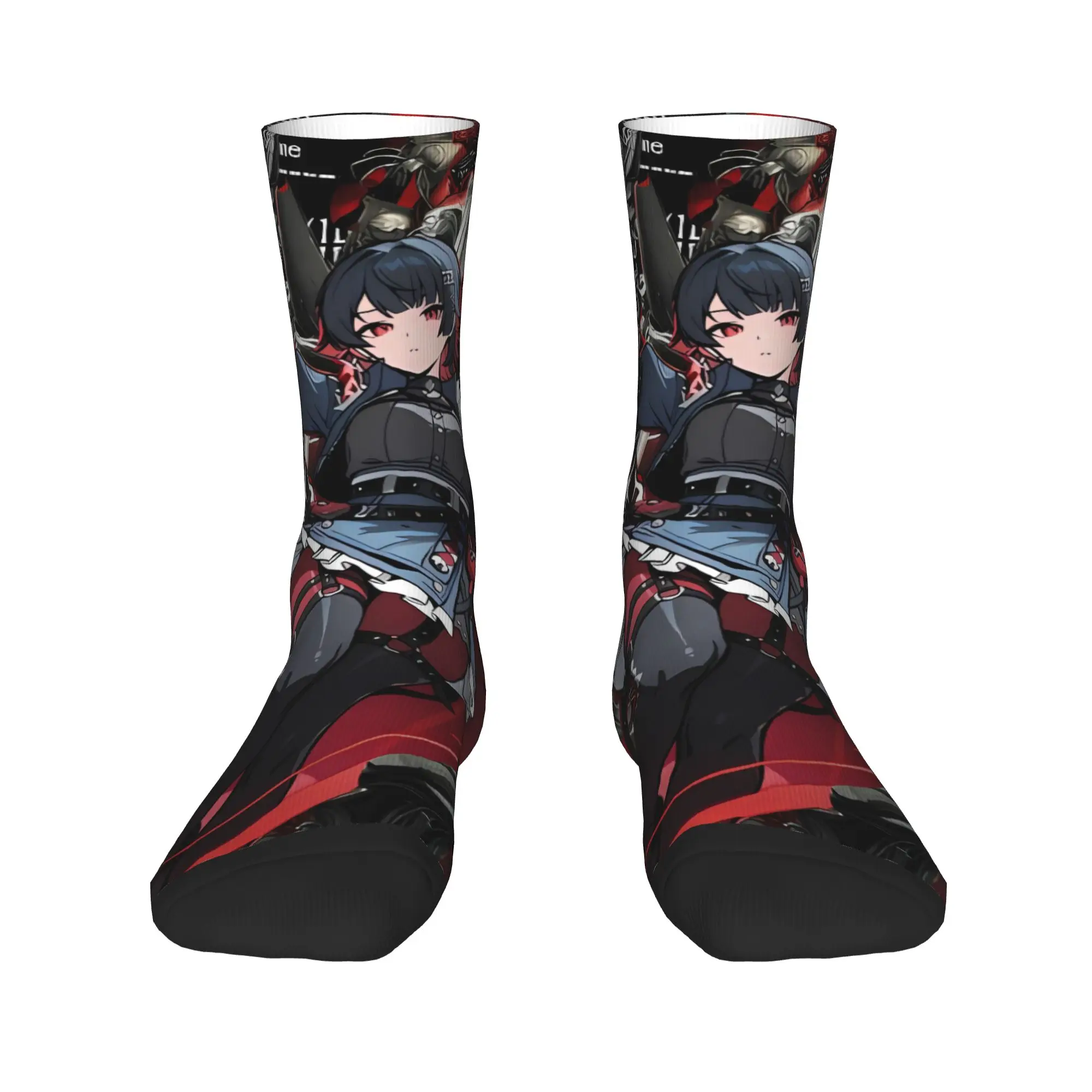 Game Zenless Zone Zero Socks  Anti Skid Stockings Adults Men Comfortable Skateboard Socks Autumn Funny Design Socks