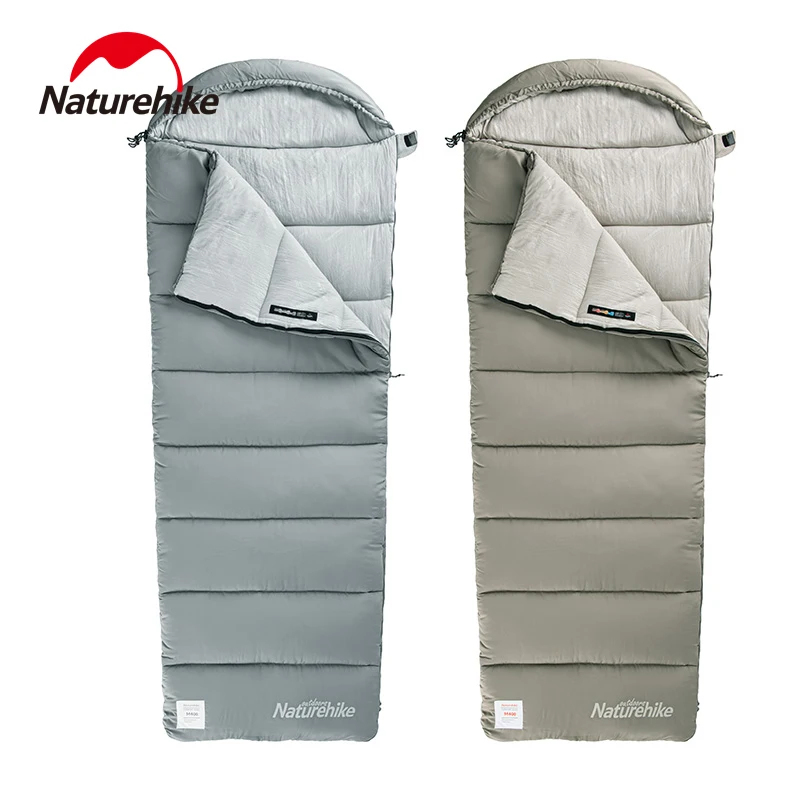 Naturehike Camping Sleeping Bag Lightweight 4 Season Warm Envelope Backpacking Outdoor Cotton Winter Sleeping Bag