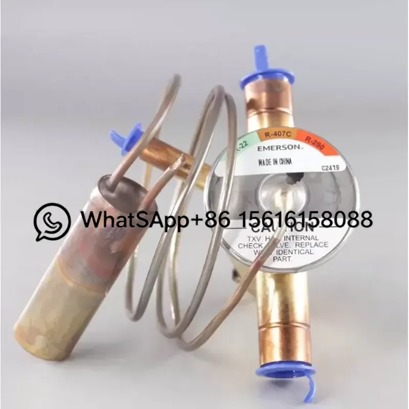 Original Emerson Air Conditioner Heat Pump Thermal Expansion Valve AACE 4HCA AACE 5HCA HVAC Refrigeration Parts Replacement