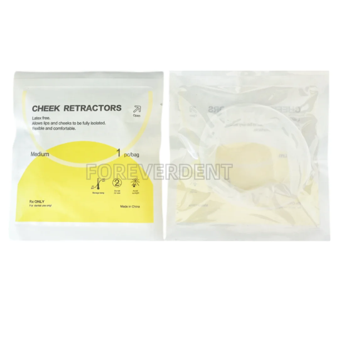 100Pc Dental Rubber Mouth Opener Cheek Retractors Orthodontic Oral Cheek Retractor O Shape Expander Teeth Whitening Dentistry