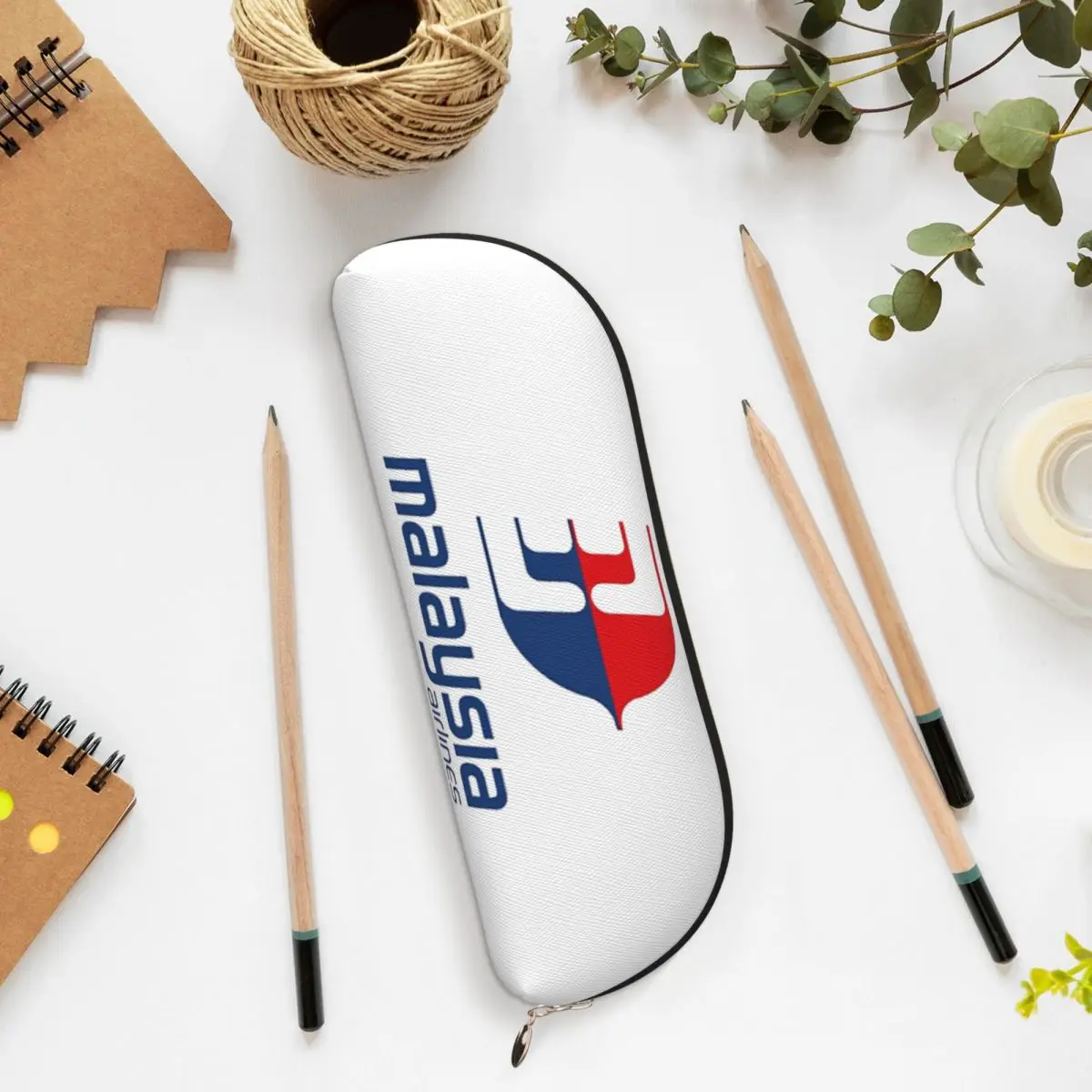 Estuche para lápices Malaysia Airlines, estuche para lápices, suministros de papelería, caja grande para bolígrafos, bolsa para lápices para la escuela de niños