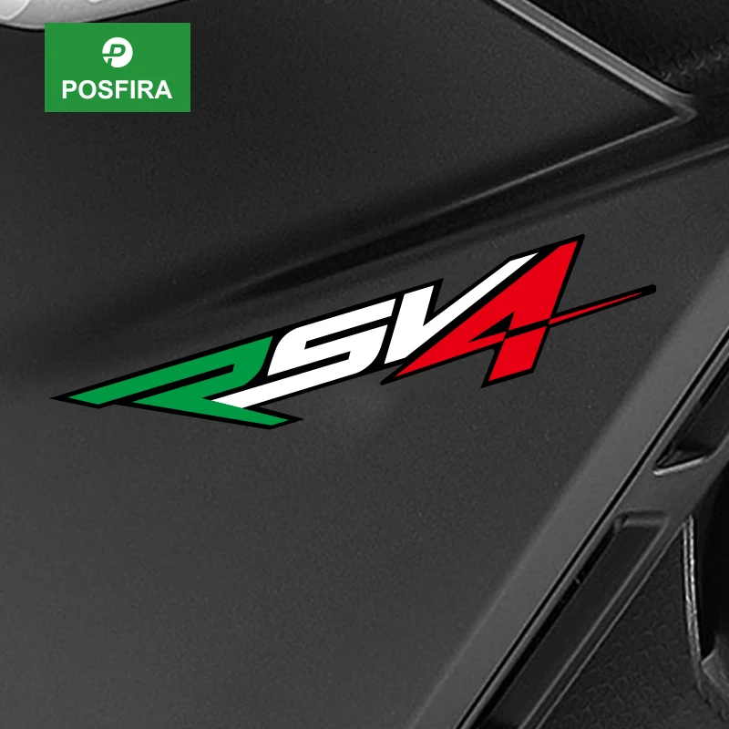 

POSFIRA Vinyl Motorcycle Stickers Waterproof Decals for Aprilia RSV4 1000 1100 2009-2025 2024 2021 2016 2010 Accessories Sticker
