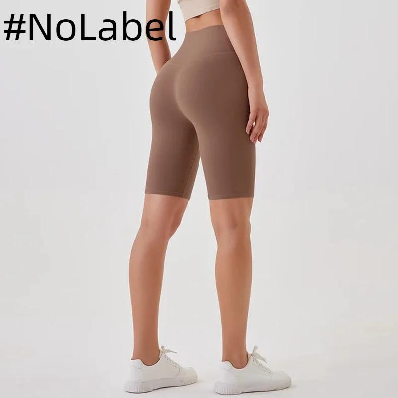 NoneLabelCollection Women Yoga Shorts Naked Feel Shorts Fitness Tights High Waist Gmy Running Push Up Workout Cycling Shorts