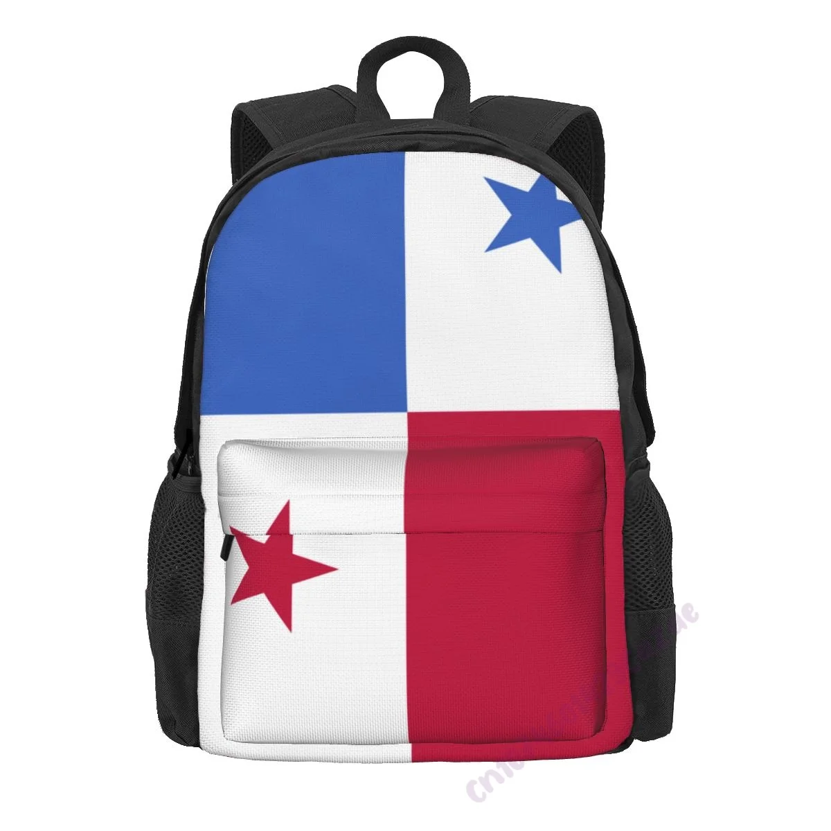 Custom Name Panama Flag Polyester Backpack For Men Women Travel Bag Casual Students Hiking Travel Camping