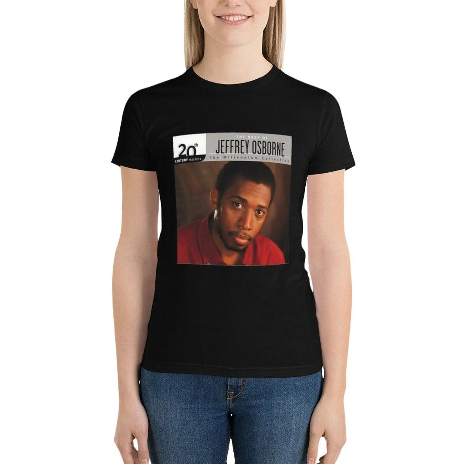 Jeffrey Osborne Millennium Collection 20th Century Masters T-Shirt quick-drying customs customizeds t shirt dress Women