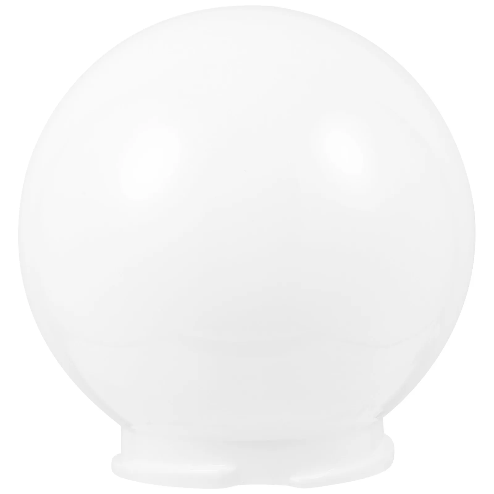 Modern Simple Acrylic Globe Lamp Shade Round Light Cover for Indoor Outdoor Patio Porch Street Lamp Fixture Replacement Shade