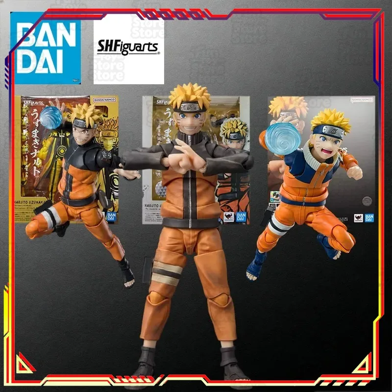 

Bandai S.H.Figuarts Naruto Uzumaki Naruto Kurama Chakra Mode Anime Action Figure Model Kit Official Licensed Collectible Toy