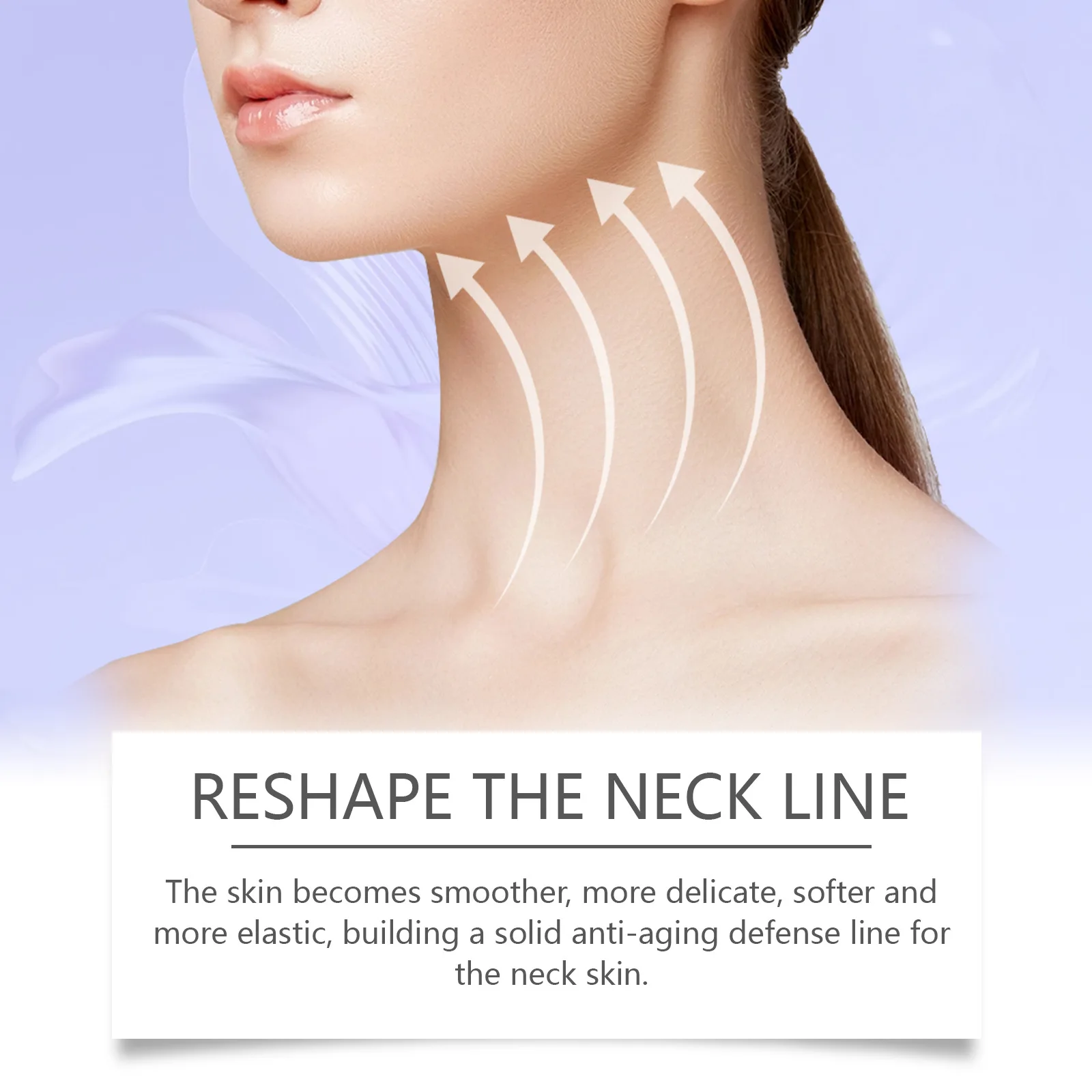 Neck Lift Cream Eliminate Neck Fine Lines Deeply Moisturizing Hydrate Firming Tightening Rejuvenation Nourishing Neck Care Cream