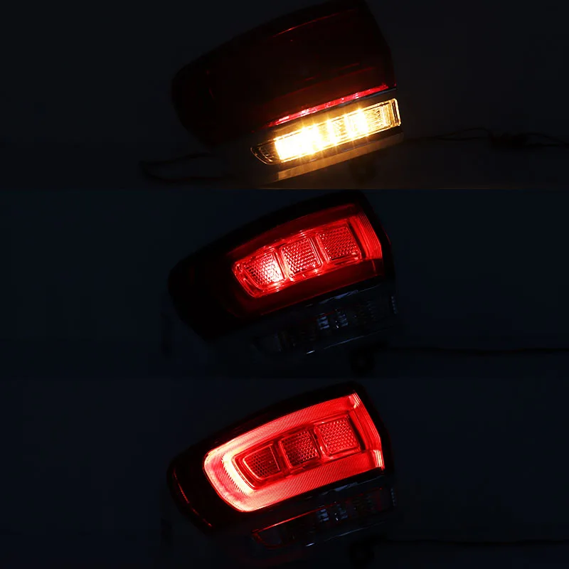 For Jeep Grand Cherokee 2014 2015 2016 Outside Inner Tail Light Rear Brake Taillight Lamp Rear Brake Lamp 68110047AB 68236104AC