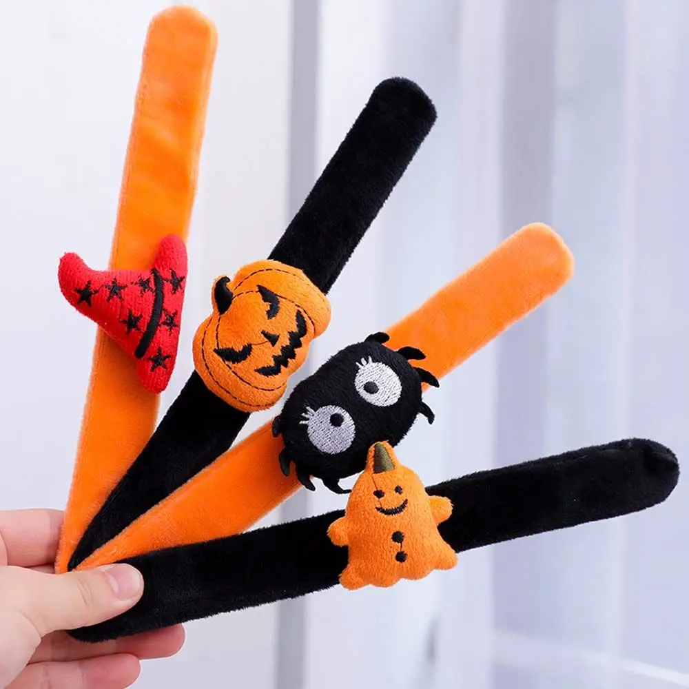 

Slap Clap Halloween Decoration Clap Hands Buckle Ring Hand Pat Circle Pumpkin Buckle Ring Hands Clap Circle Shake Wristbands