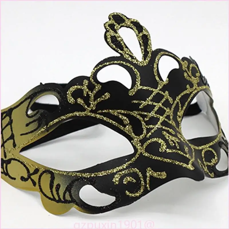 57qa Ehepaar Maskerade Maske Halloween Kostümmaske für Männer Frauen Halloween Masquerade – Detail 4