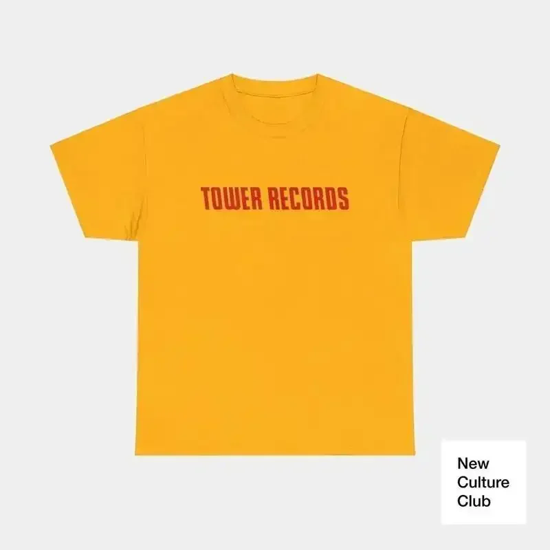 Tower Records Music Store Classic 90s Design T Shirt Logo Vintage Retro Tee