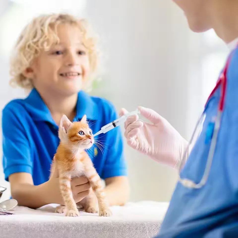 Nutrient Syringe 20ml 60ml 100ML Plastic Syringes Health Measuring Without Needle Glue Pet Animal Needle-Free Feeding Tools