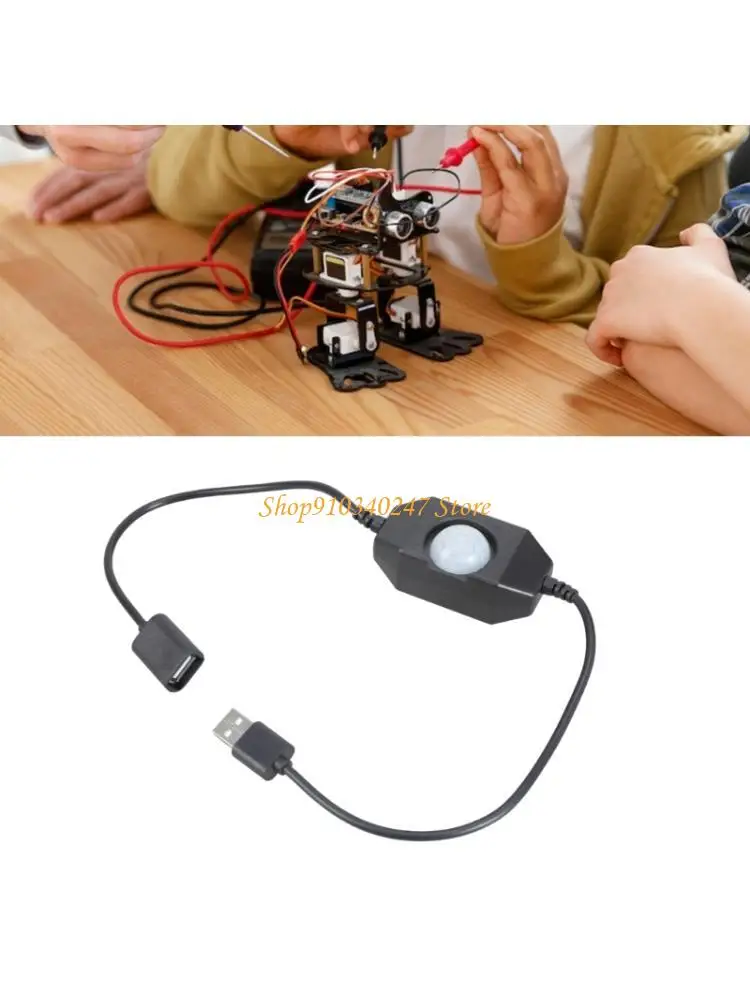 Q22A 5V USB -Leistungs -PIR -Bewegungssensoren Schalter Einfache Installation PIR -Bewegungsdetektorschalter für LED -Streifen