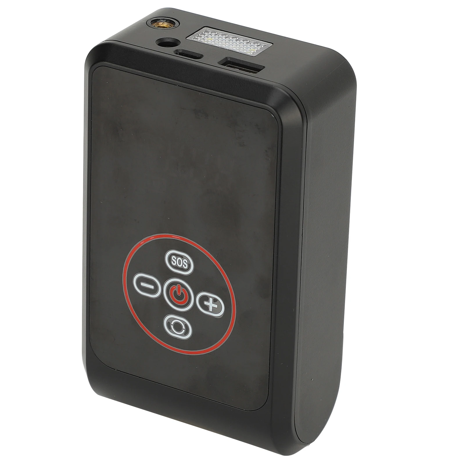 

Портативный воздушный компрессор для накачивания автомобильных шин (мощность 80 Вт, 50 л/мин, 3600 мАч, 150 фунтов на квадратный дюйм, беспроводной, 7,4 В, с насадками) - прочный автомобильный инструмент