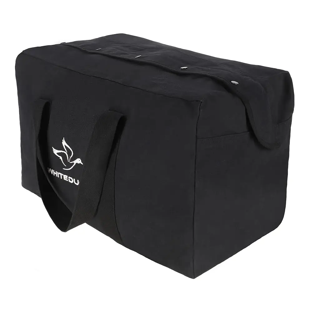 Heavy Duty HOPLITE Parachute Duffel Bag, Extra Large Multipurpose use, Tactical Canvas Cargo Bag with Snap-Closure Storm Flap