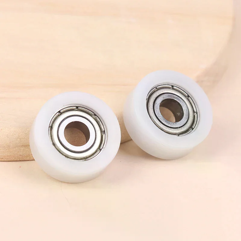 5*17*6mm Nylon Plastic Roller Guide Wheel 695zz Bearing Wheel Pom Drawer Window Door Pulley Roller