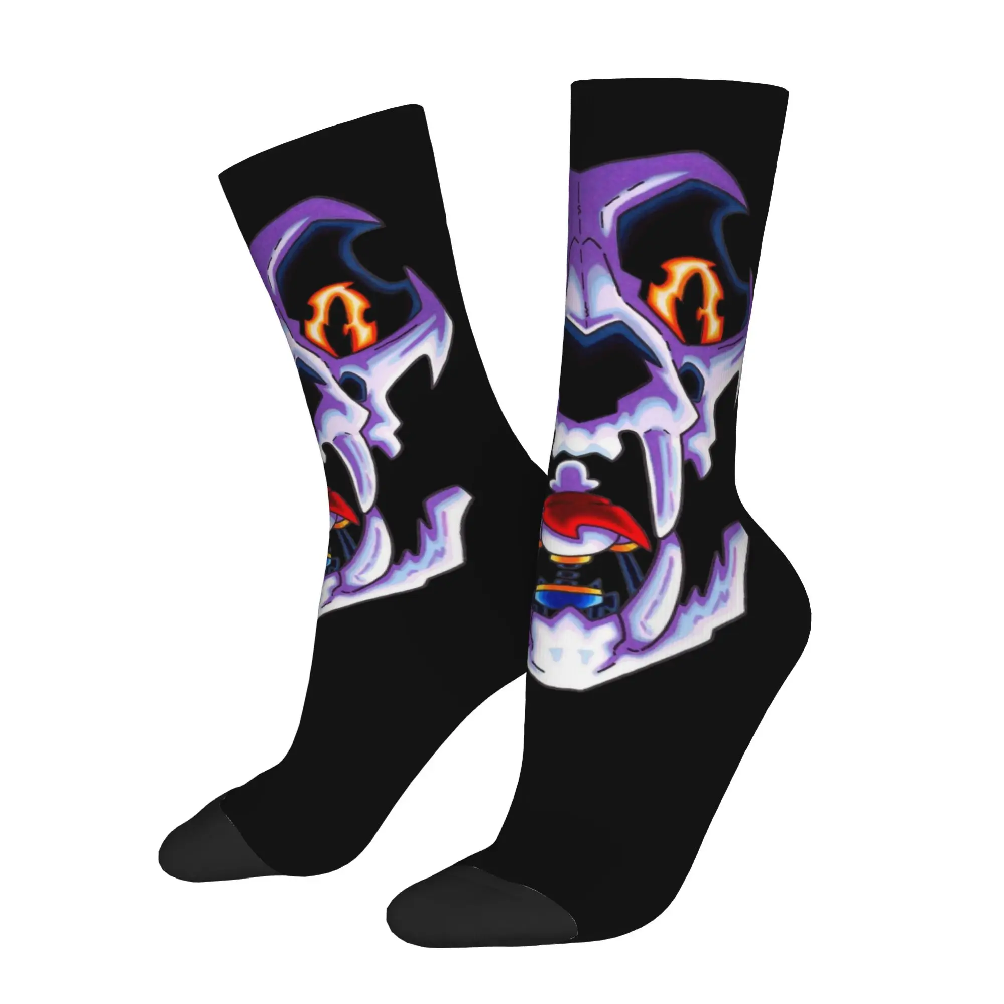 Winter Warm Crazy Design Men's Women's Game Undertales Papyrus Socks  Non-slip Skateboard Socks