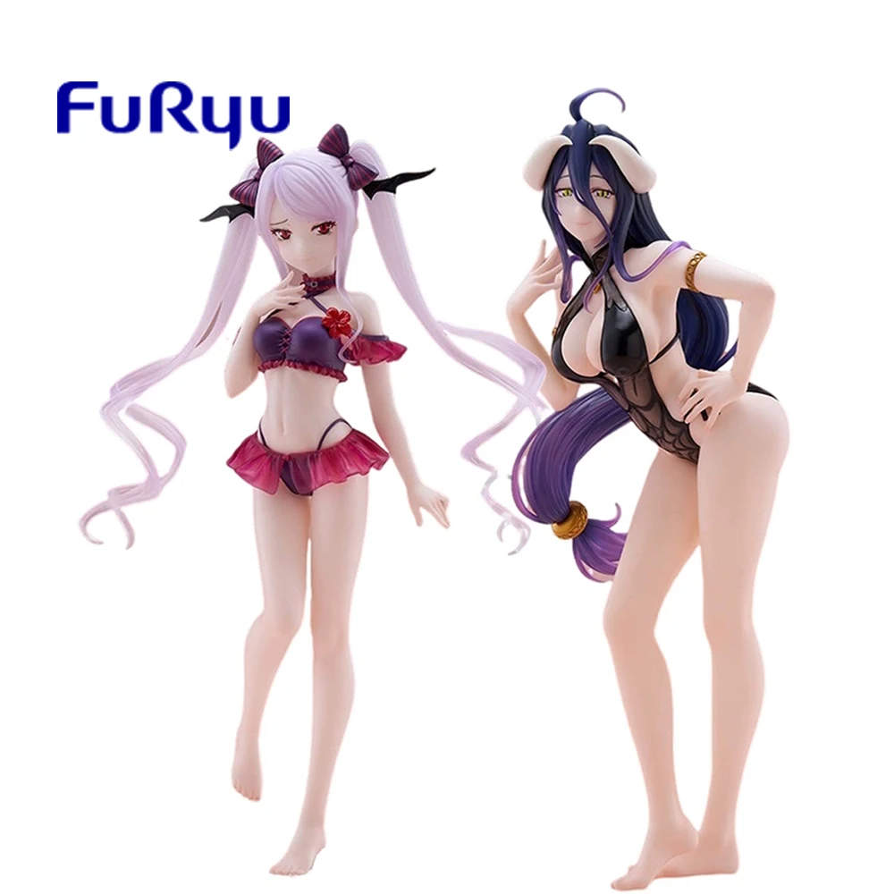 

Оригинальная аниме-фигурка FuRyu TENITOL TALL OVERLORD Albedo Shalltear Bloodfallen 30 см, коллекция моделей, игрушки, кавайная кукла, подарок ребенку