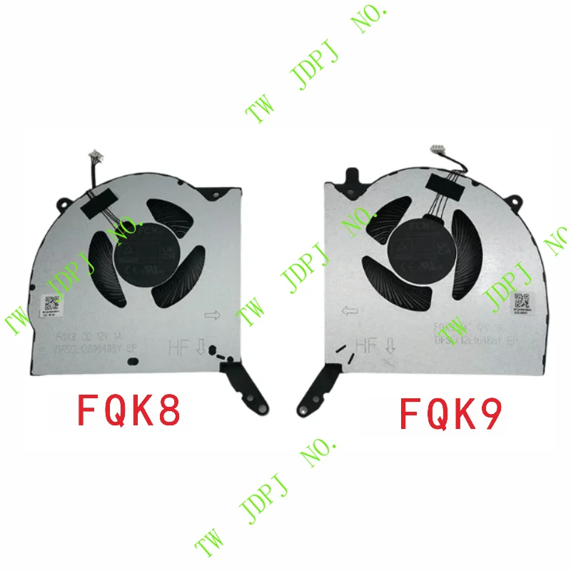 PJSE For Lenovo Legion Pro 5 16ARX8 82WM 16IRX8 82WK 16IRX9 83DF 12V Cooling Fan GPU+CPU FQK8 DFSCL12E06486Y FQK9 DFSCL12E16486Y