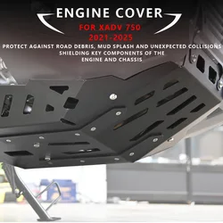 MTKRACING Chassis For HONDA XADV 750 2021-2025 Motorcycle Engine Chassis Guard Skid Plate Protector Cover