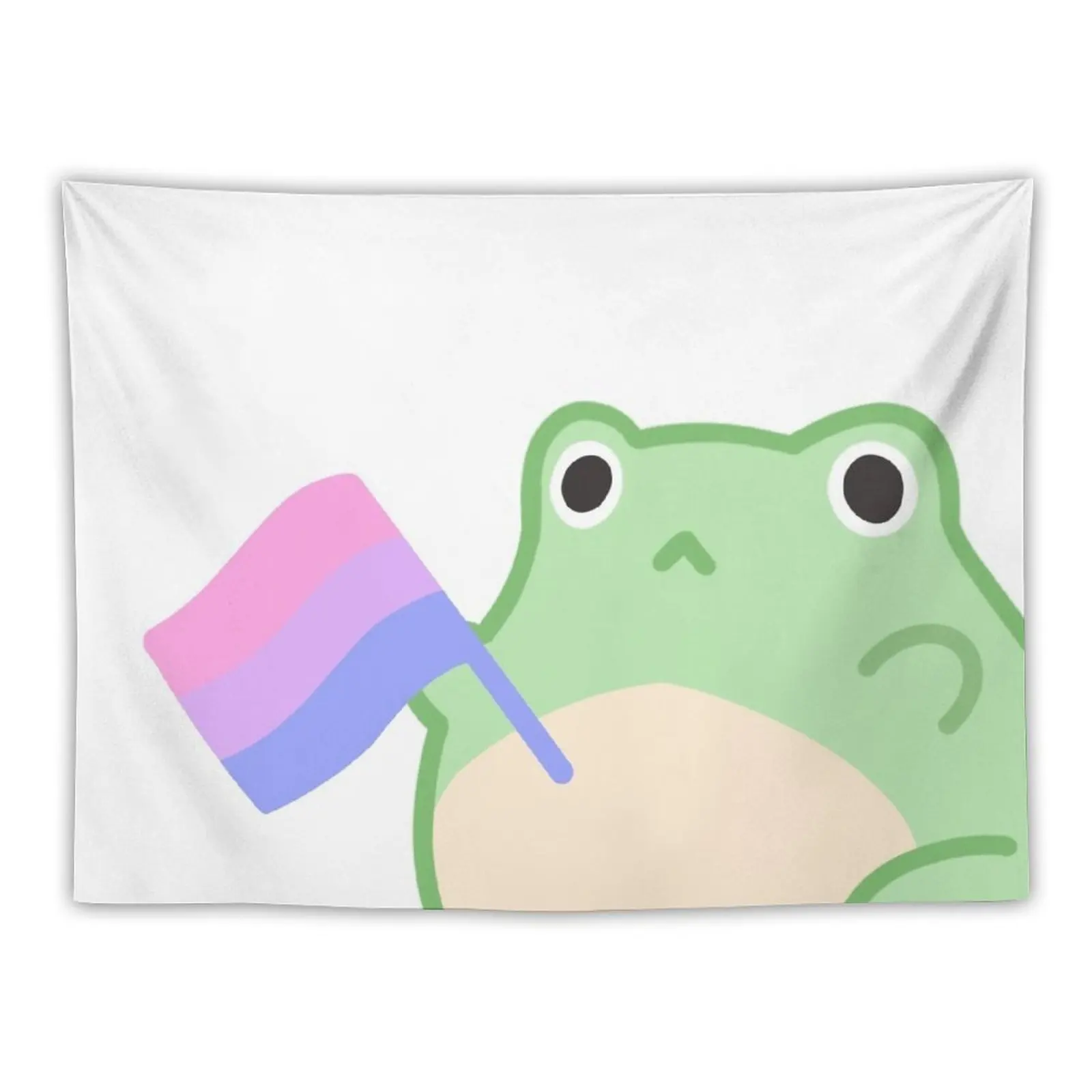 

Bisexual Rights Frog Tapestry Hanging Wall Decor For Room Art Mural Tapestry