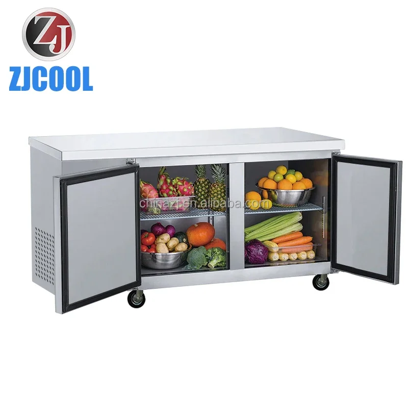 Commercial Refrigerator Under Counter Freezer Prep Fridge Refrigerator Catering Kitchen Equipment Refrigeration Equipment