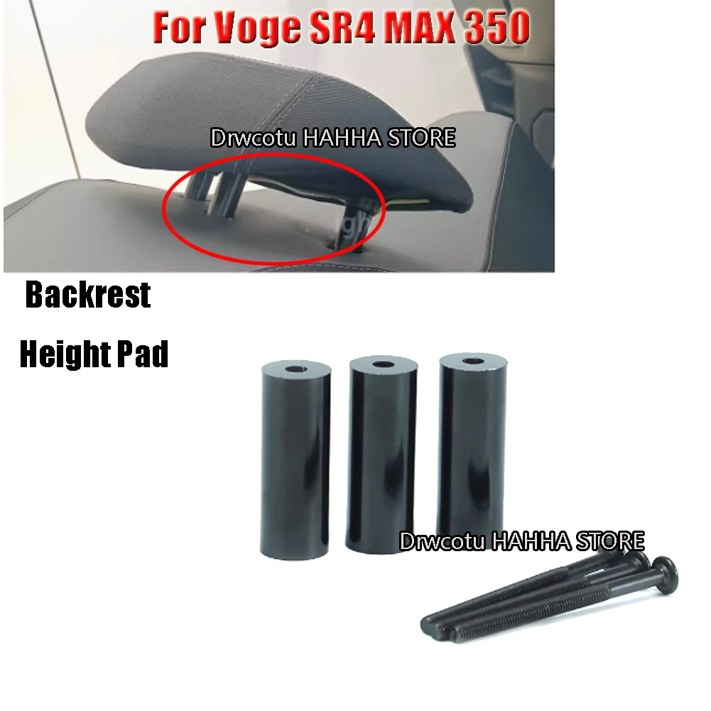

For Voge SR4 MAX 350 sr4max Motorcycle Backrest Modified Waist Support Raised Forward Backward Waist Support Bracket