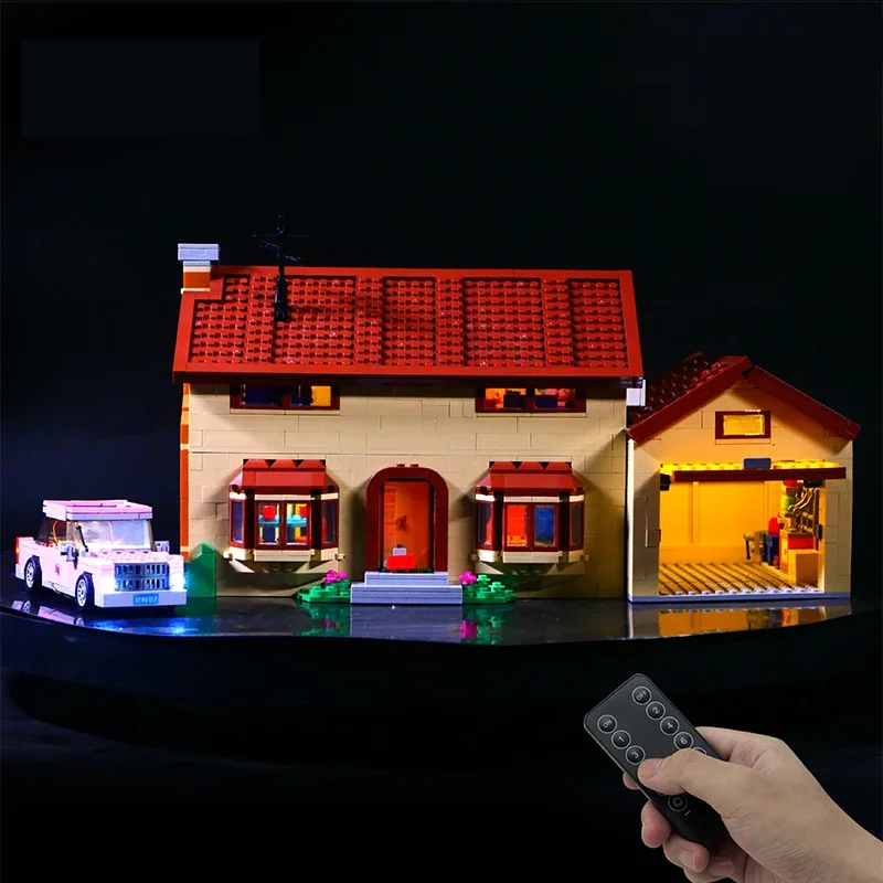 DIY LED Light Kit para casa Building Block Set, compatível com 16005, apenas luz LED, modelo sem blocos, RC 71006