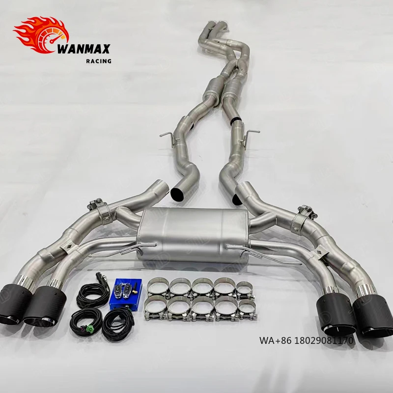 

High Performance 304 Stainless Steel Valved Exhaust Catback Tunning System for X3M F97