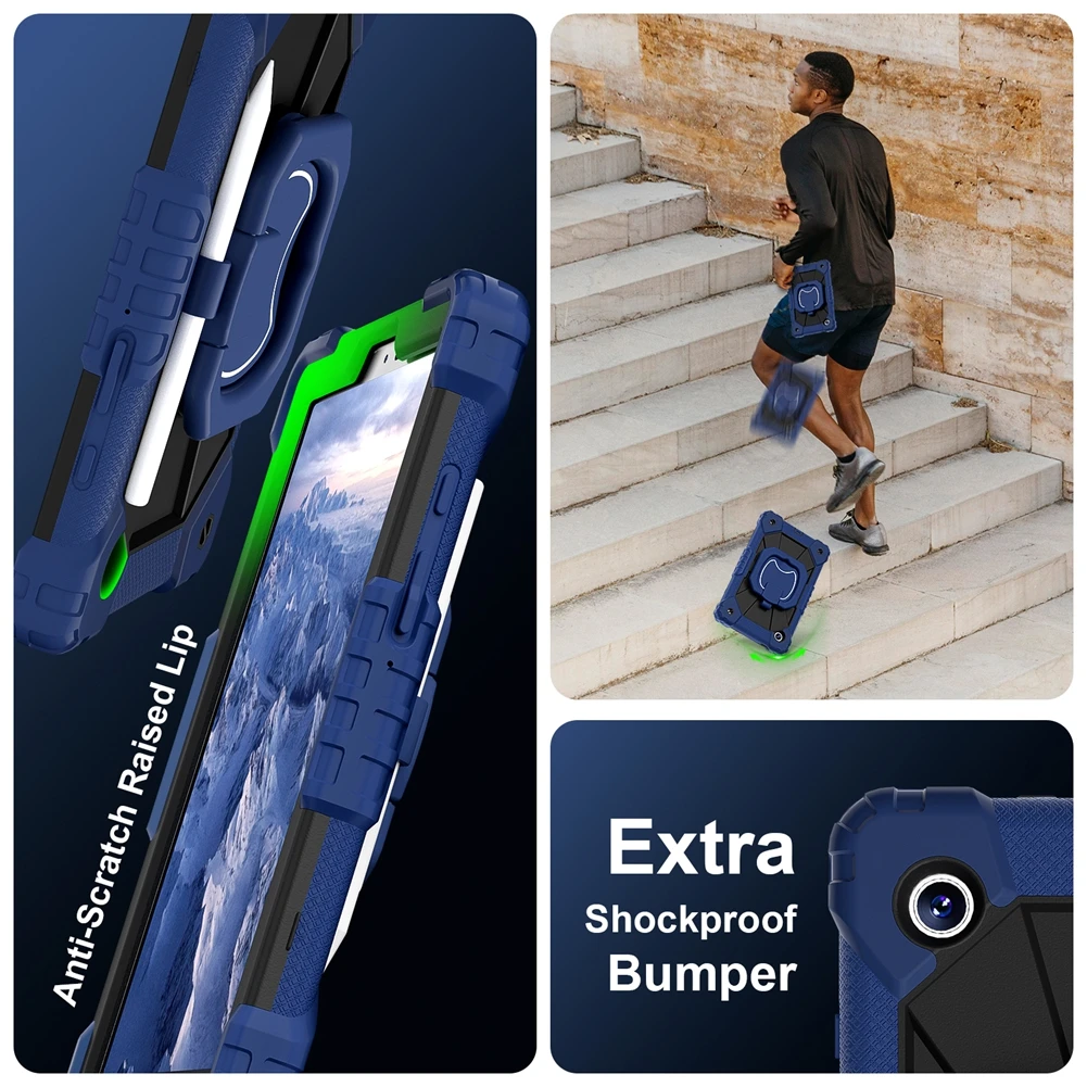 Case For Samsung Galaxy Tab A11 2025 8.7 inch SM-X130 SM-X135 Heavy Duty Shockproof Kids Tablets Cover For Galaxy Tab A11 Fundas