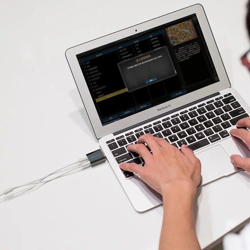 Vention Mini USB Sound Card Audio Card USB To 3.5mm Femal External sound card With Mic headset Adapter For Speaker Laptop PC PS4