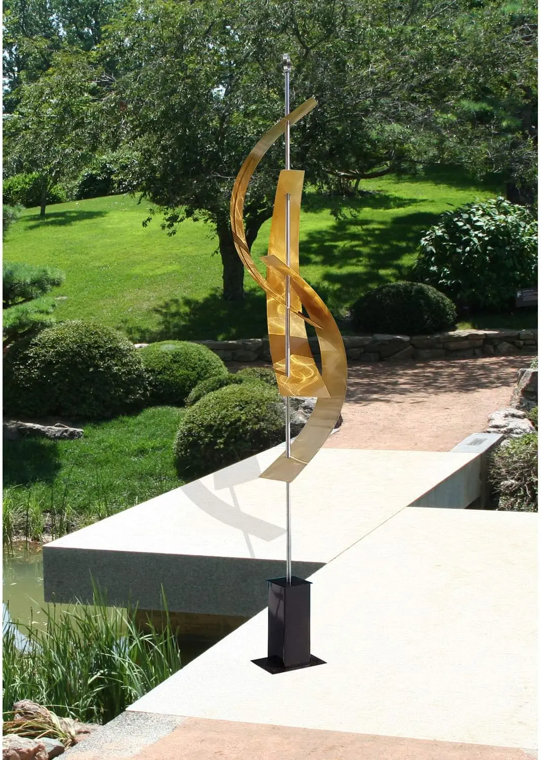 

Statements2000 Maritime Massive Metal Art Sculpture by Jon Allen - Stunning Indoor & Outdoor Metal Yard Art, Elegant Home Patio