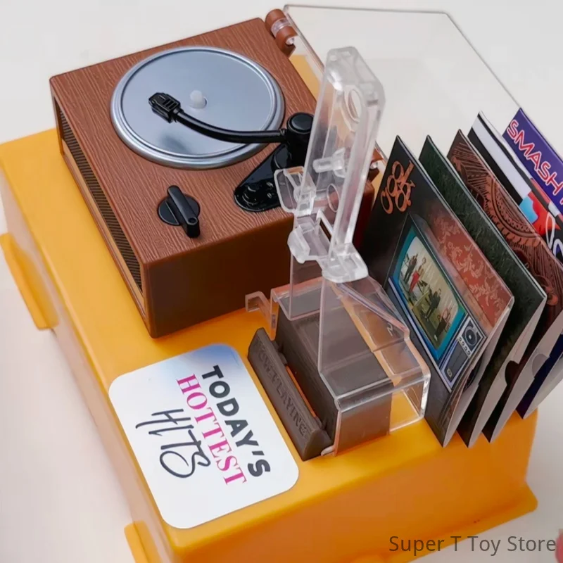 

2026 Zuru Mini Vinyl Really Works Plays Music! Series Blind Box Record Ball Anime Figure Deco Mystery Box Collection Kid Gift