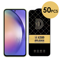 50Pcs For Samsung Galaxy Screen Protector A03 A13 A23 A53 A04 A14 A24 A34 A54 A05 A05s A15 A25 A35 A55 4G 5G Tempered Glass Film