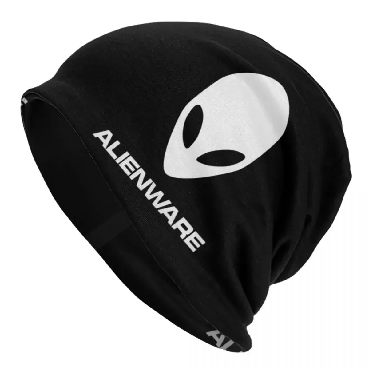 Alienware Dale Warm Knitted Cap Fashion Bonnet Hat Autumn Winter Outdoor Beanies Hats for Men Women Adult