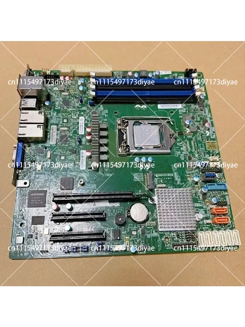 Dual Gigabit IPMI Server Motherboard E3-1200 V5 V6 LGA1151 C232 Chip Mini ITX