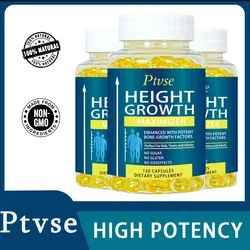 Height Growth Capsules Promote Bone Growth and Health Calcium Vitamins Get Taller Supplement