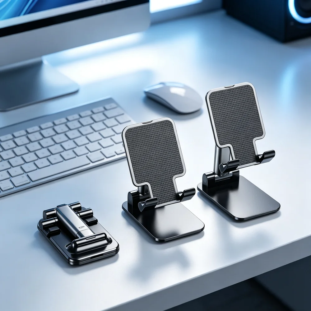 NEW Metal Desktop Tablet Holder Table Cell Foldable Extend Support Desk Mobile Phone Holder Stand For iPhone iPad Adjustable