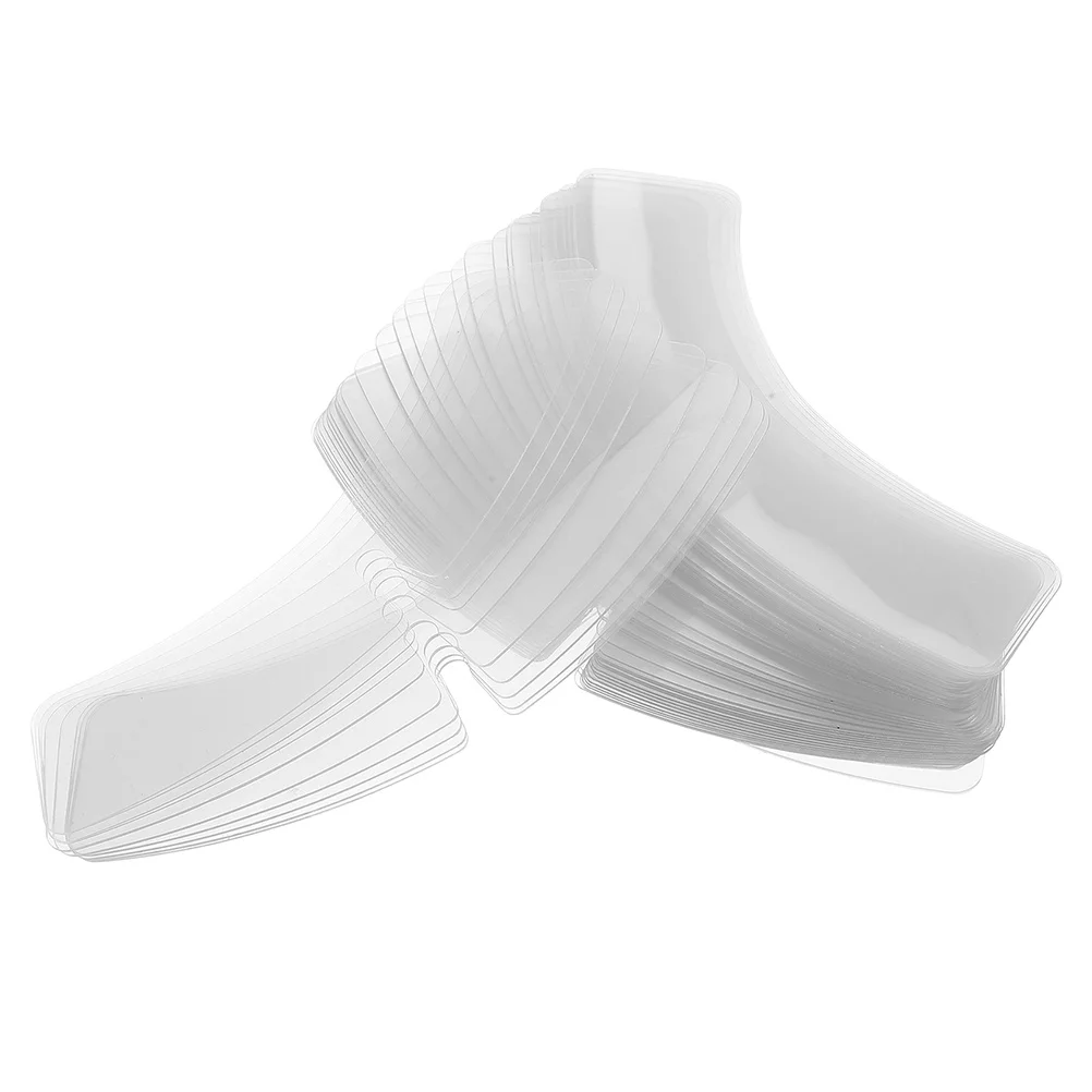 

200pcs Transparent Stays For Men Dress Shirts Collar Support Accessories Shirt Collar Reusable Wrinkle Prevention