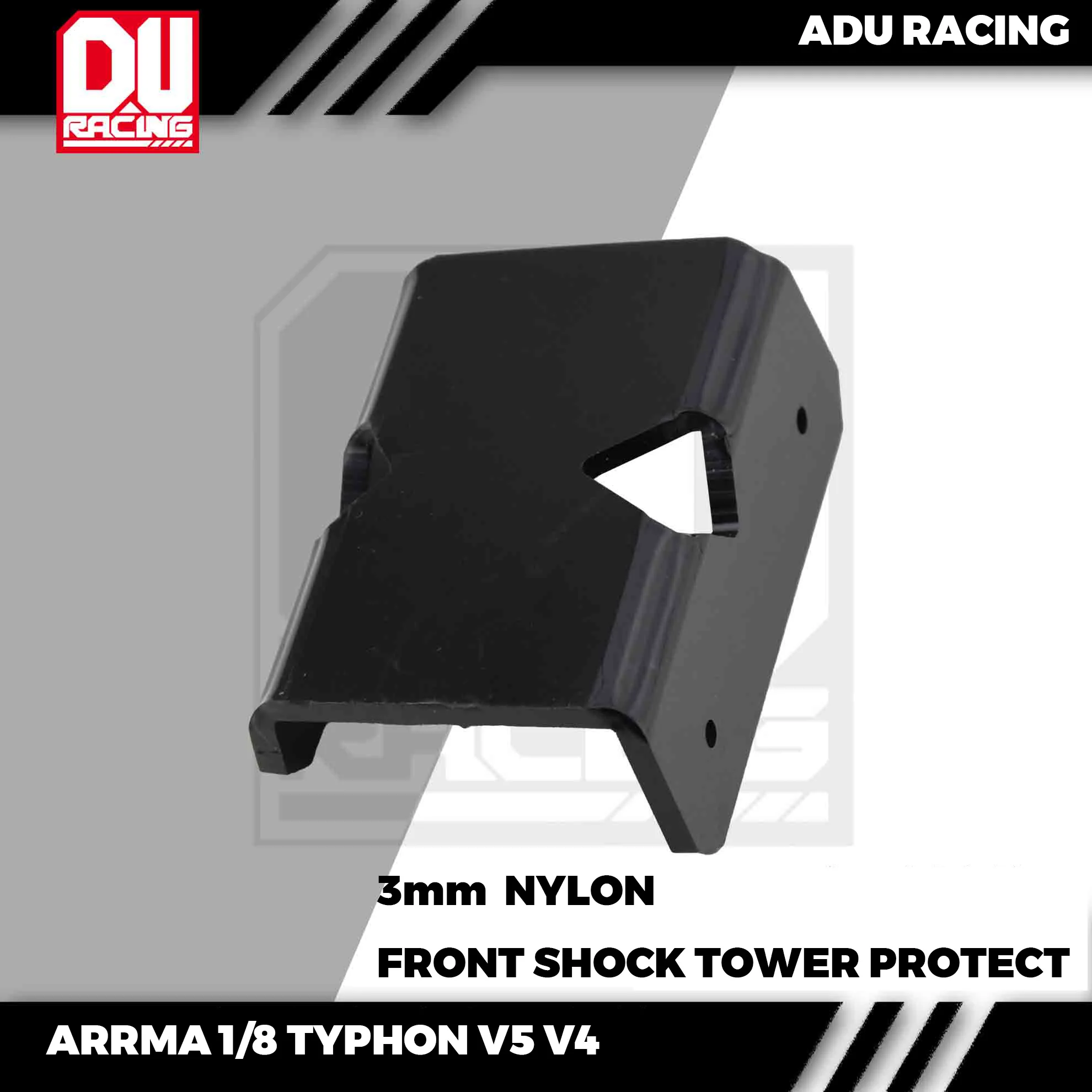 ADU RACING SHOCK TOWER PROTECT Для ARRMA 1/8 TYPHON V5 V4 RTR