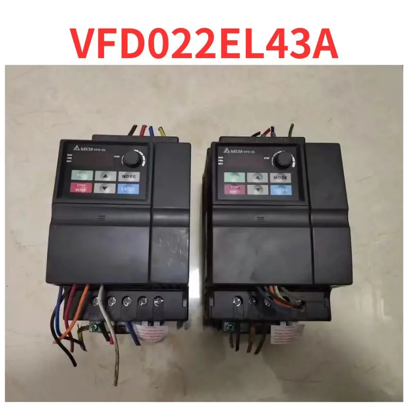 

Second-hand VFD022EL43A inverter test OK Fast Shipping