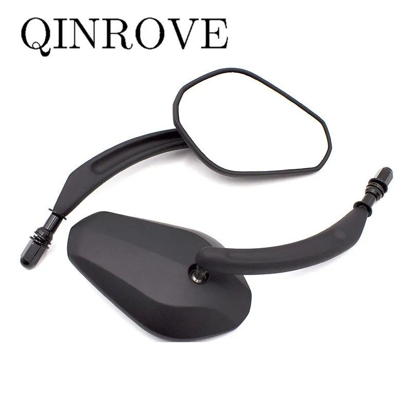 

Aluminum Motorcycle Rear View Mirrors Side Convex Mirror for Harley-Davidson Nightster Street Bob Sportster S X500 883L SuperLow