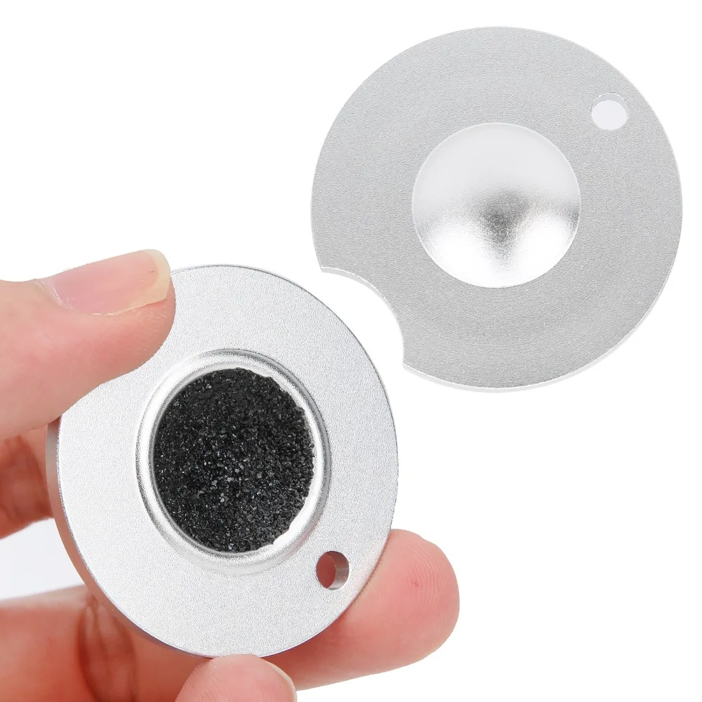 

2 шт. Алюминиевые формователи для наконечников бильярдных киев в форме гриба, 43 мм, серебристые