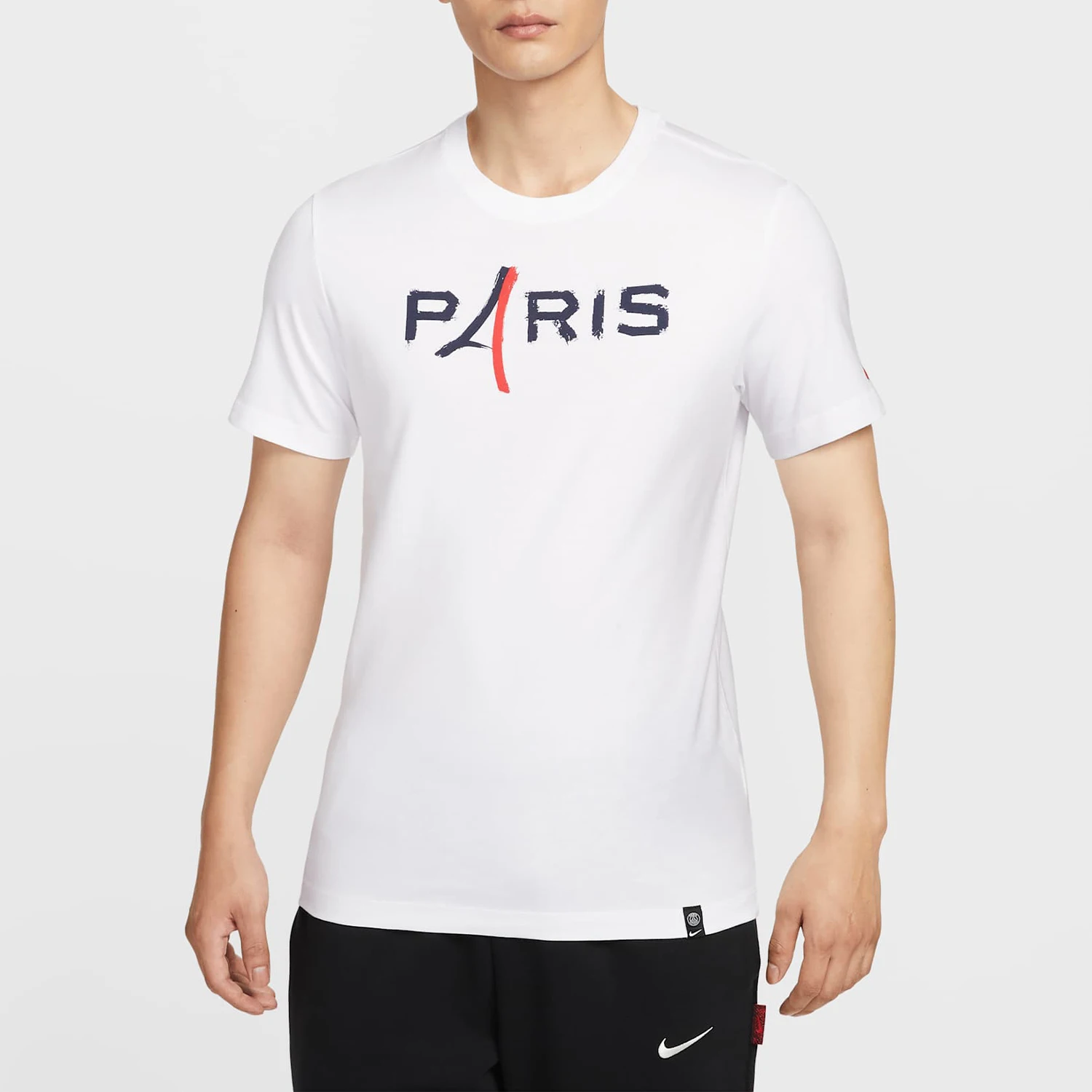 

Футболка Nike Authentic WRDMRK TEE для мужчин, спортивная и повседневная, с круглым вырезом и короткими рукавами HV4953-100